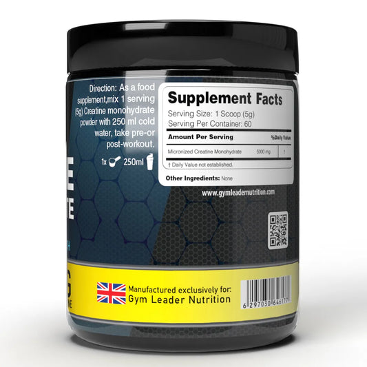 GYM LEADER CREATINE MONOHYRATE