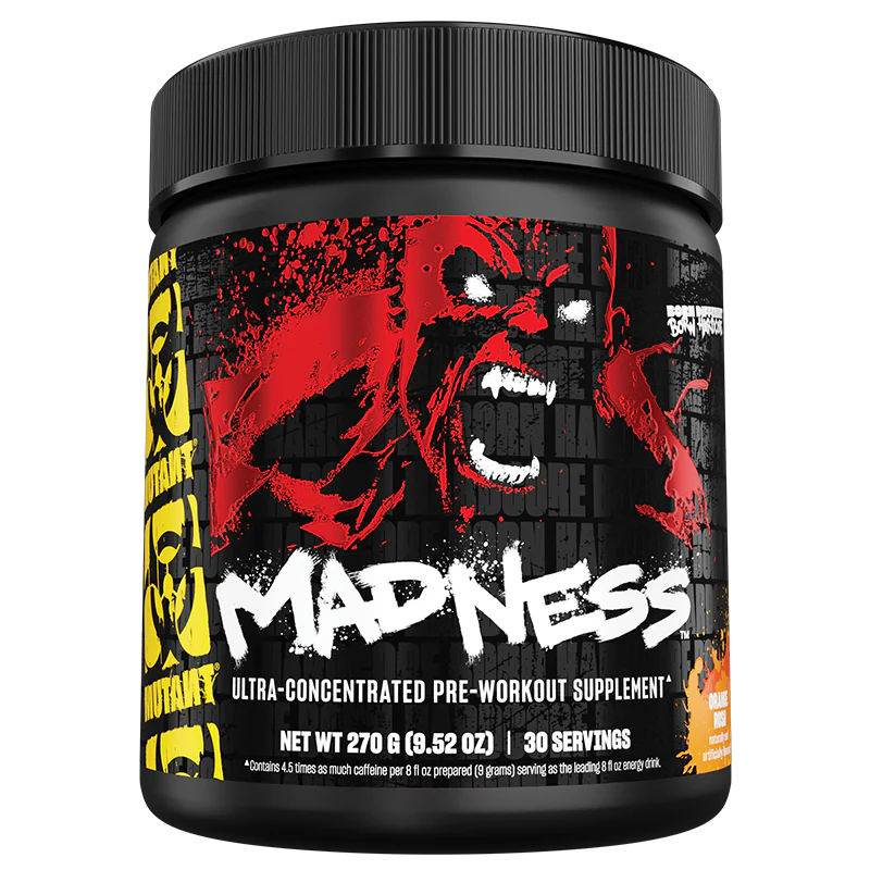 MADNESS PRE WORKOUT | 30's | MUTANT NUTRITION
