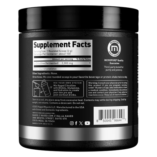 KAGED L-CITRULLINE | 100's | KAGED MUSCLE