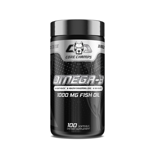 OMEGA-3 FISH OIL | 100 SOFT | CORE CHAMPS