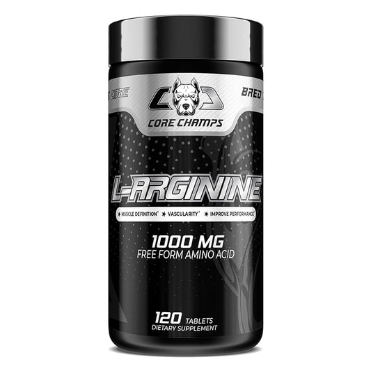 L-ARGININE | 120 TAB | CORE CHAMPS
