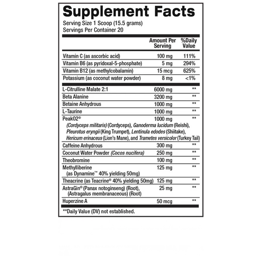 LARRY WHEELS PRE WORKOUT | 310 G | PR SCIENCES