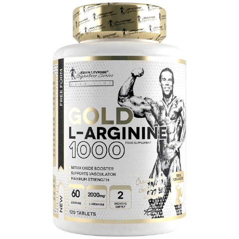 GOLD L-ARGININE 1000 | 120 TAB | KEVIN LEVRONE