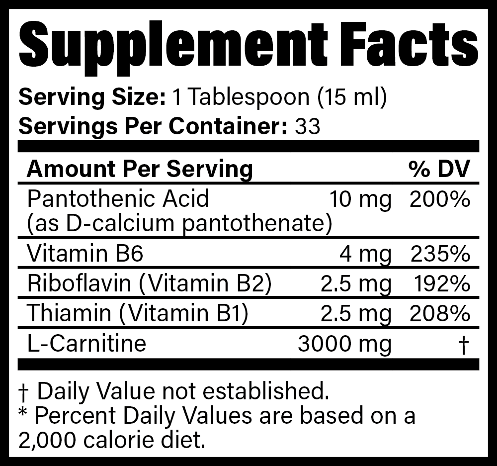 GOLD L-CARNITINE 3000 | 33's | KEVIN LEVRONE