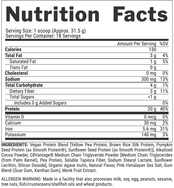 PLANT PROTEIN | 1.2Lb | NUTREX RESEARCH