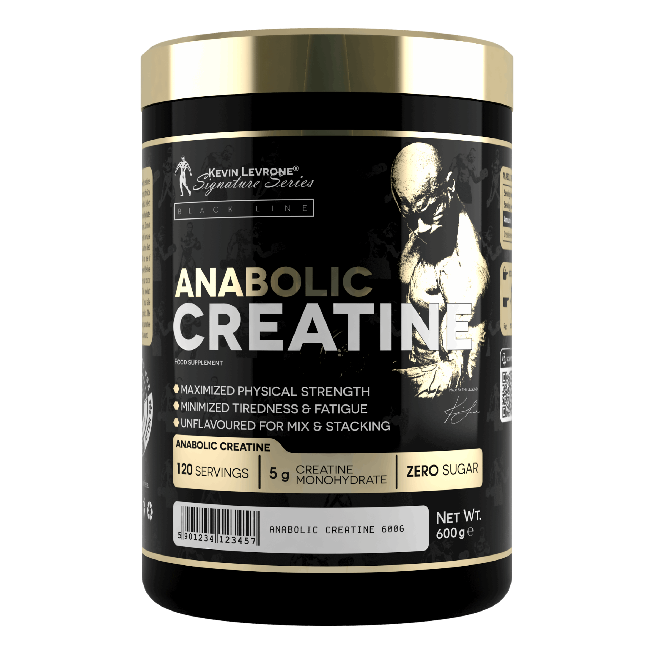 ANABOLIC CREATINE ( NEW ) | 120,s | KEVIN LEVRONE