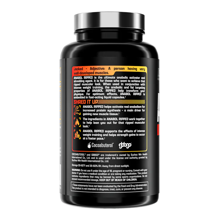 ANABOL RIPPED | 60 CAPS | NUTREX RESEARCH