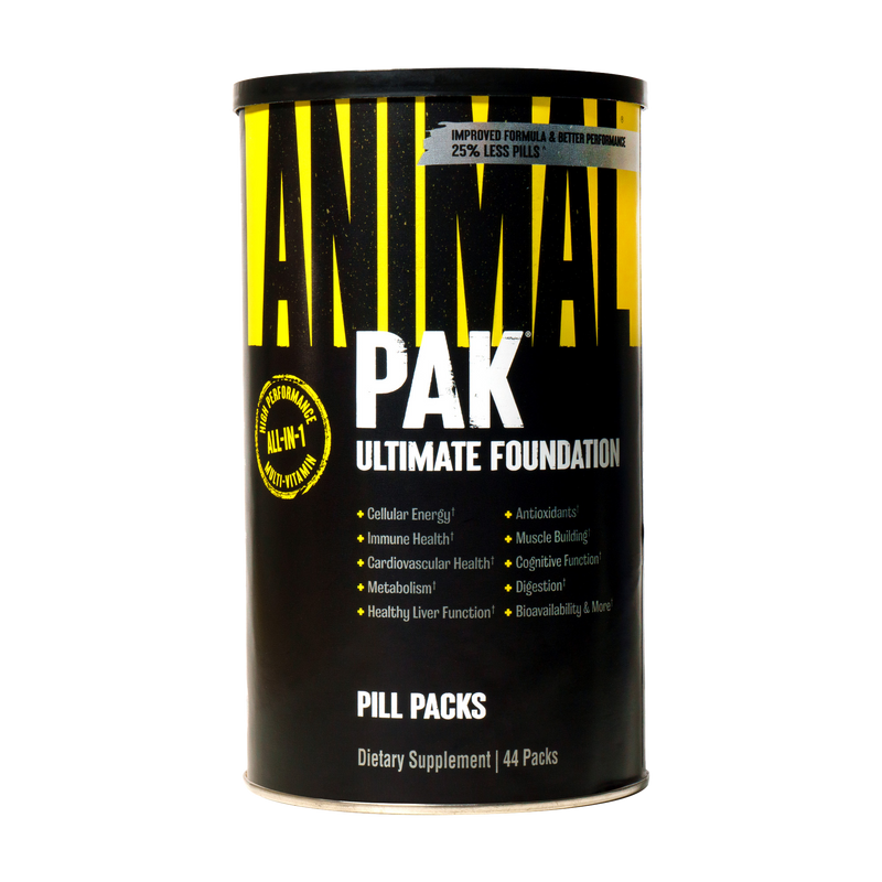 ANIMAL PAK ( NEW PACKING ) | 44 PACKS | UNIVERSAL NUTRITION