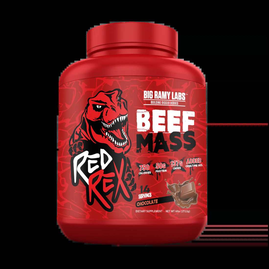 RED REX BEEF MASS | 6Lbs | BIG RAMY LABS