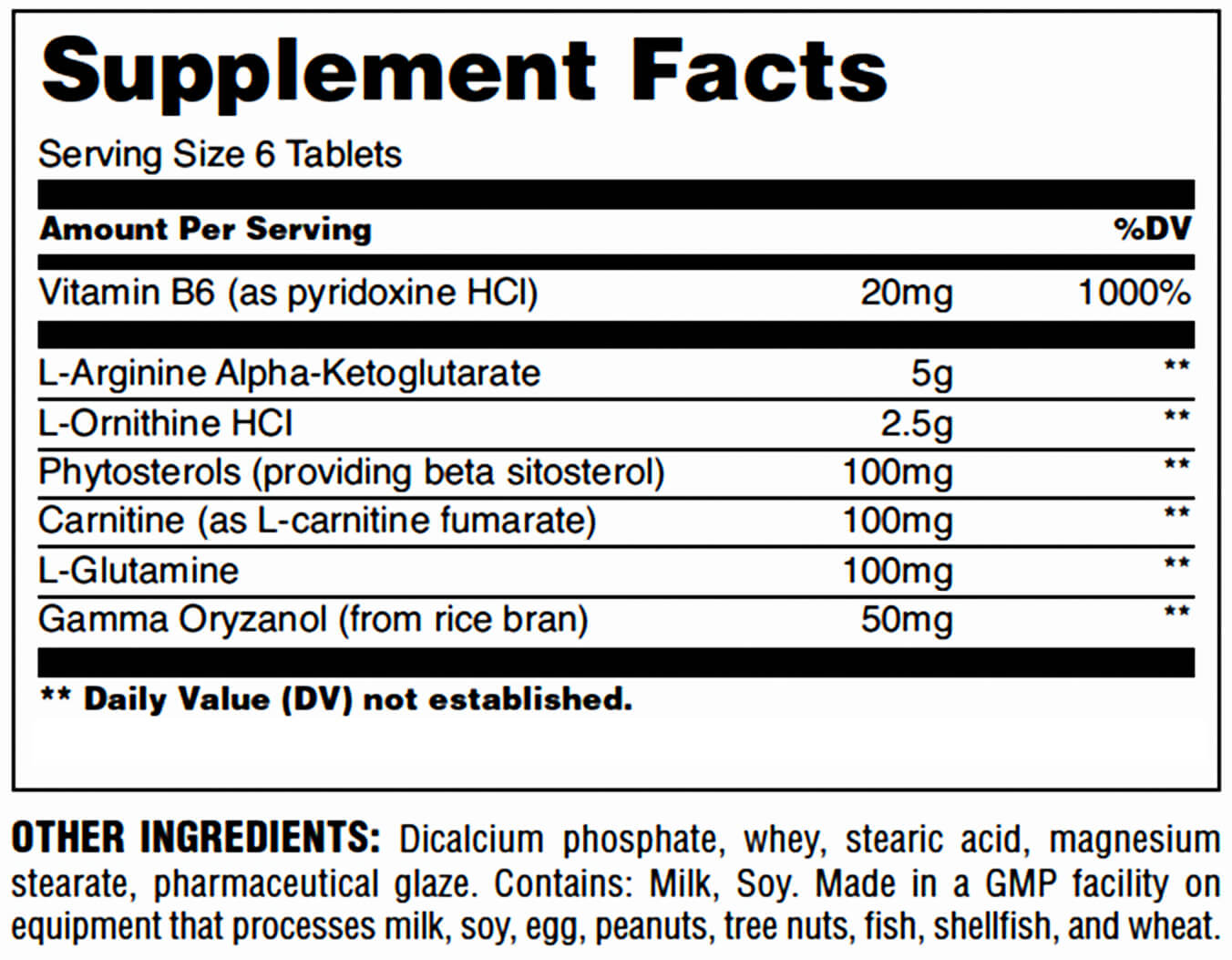 GH MAX | 180 TAB | UNIVERSAL NUTRITION