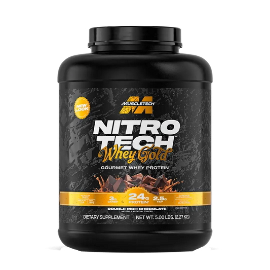 NITROTECH WHEY GOLD (NEW)| 5lb | MUSCLETECH