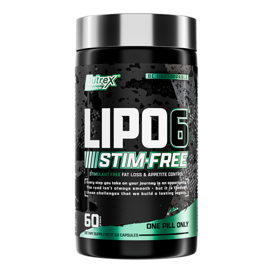 LIPO-6 BLACK STIM-FREE | 60 CAPS | NUTREX RESEARCH