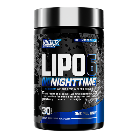 LIPO-6 BLACK NIGHTTIME | 30 CAPS | NUTREX RESEARCH