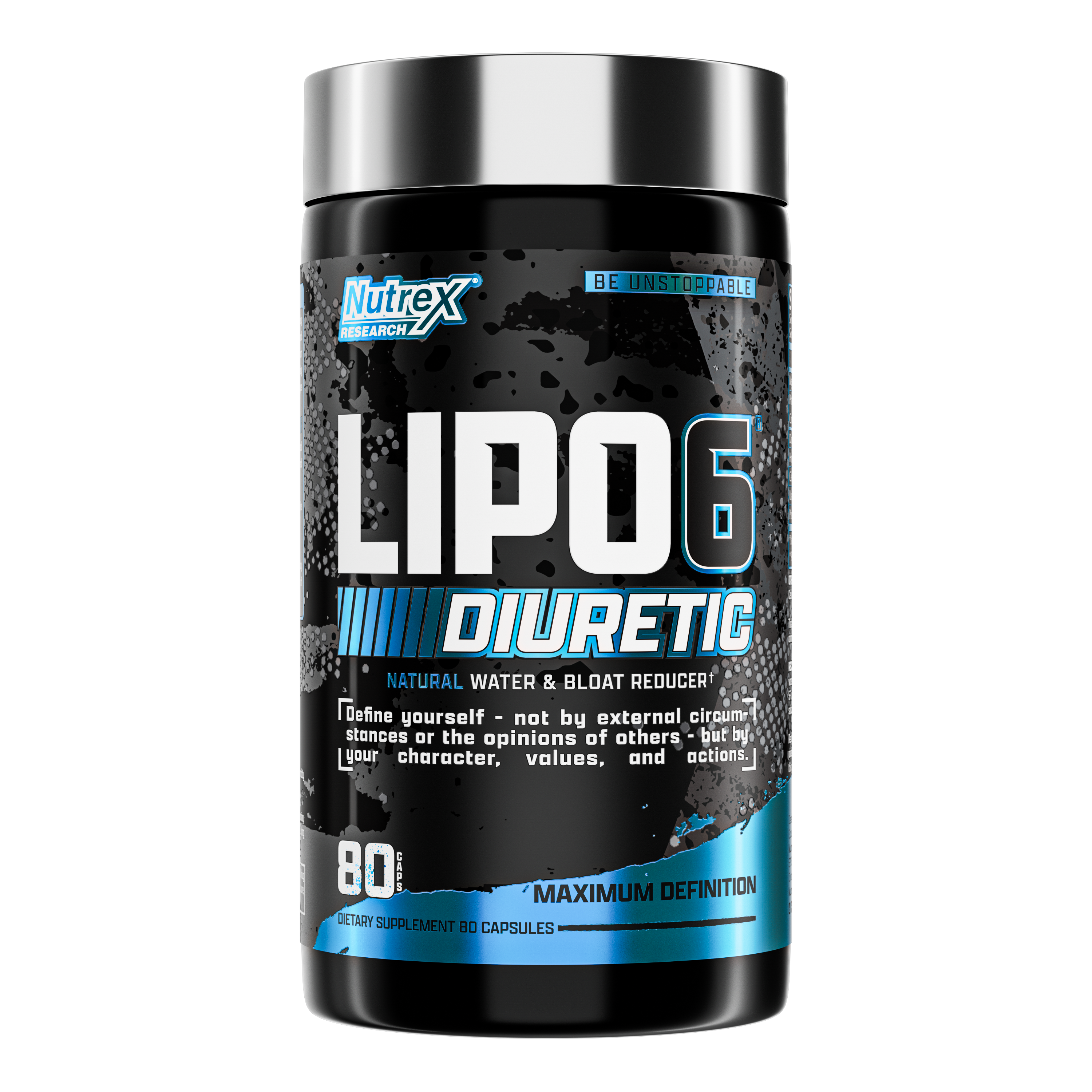 LIPO-6 BLACK DIURETIC (NEW)| 80 CAPS | NUTREX RESEARCH