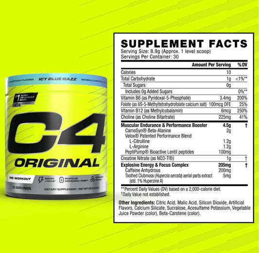 C4 ORIGINAL | 60's | BY CELLUCOR