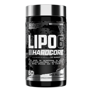 LIPO-6 HARDCORE (NEW) | 60 CAPS | NUTREX RESEARCH