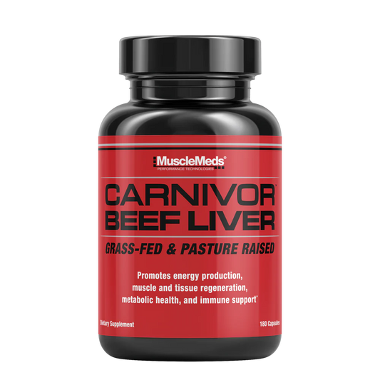 CARNIVOR GRASS-FED BEEF LIVER | 180 CAPS | MUSCLEMEDS