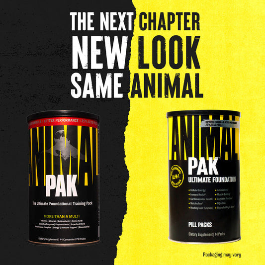 ANIMAL PAK ( NEW PACKING ) | 44 PACKS | UNIVERSAL NUTRITION