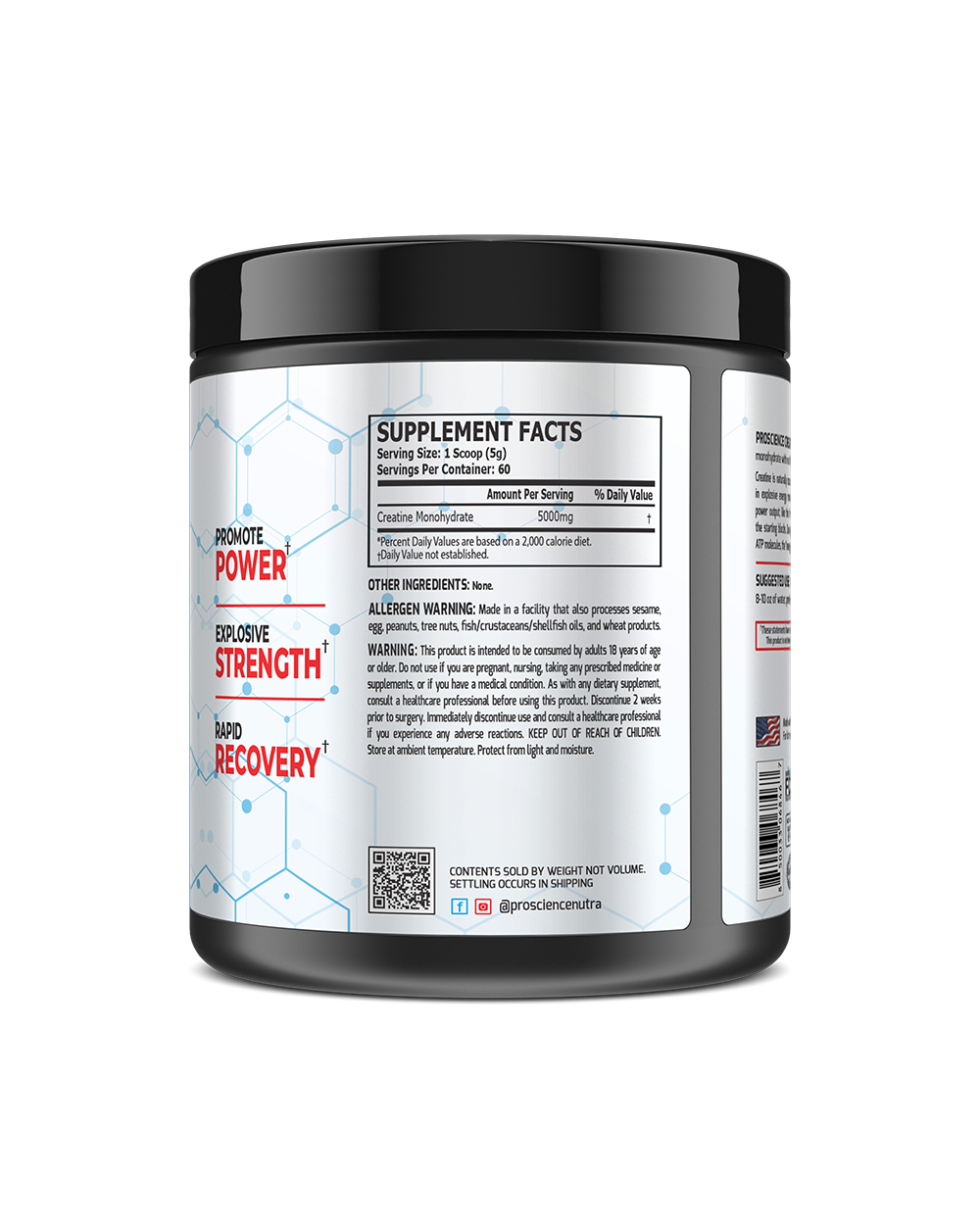 CREATINE | 60's | PROSCIENCE NUTRA