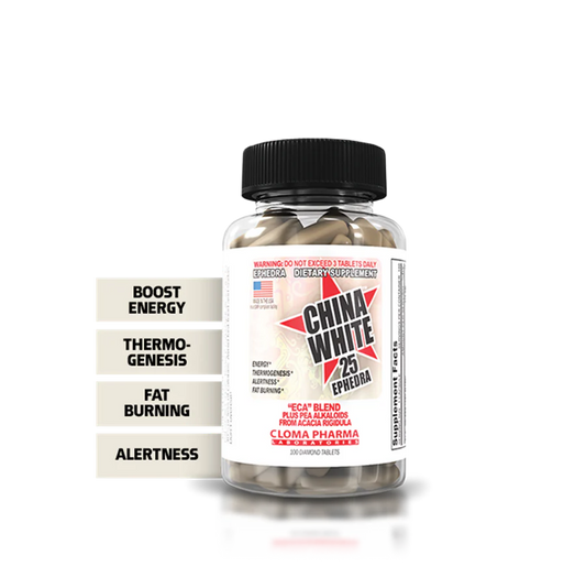 CHINA WHITE | 100 CAPS | CLOMA PHARMA