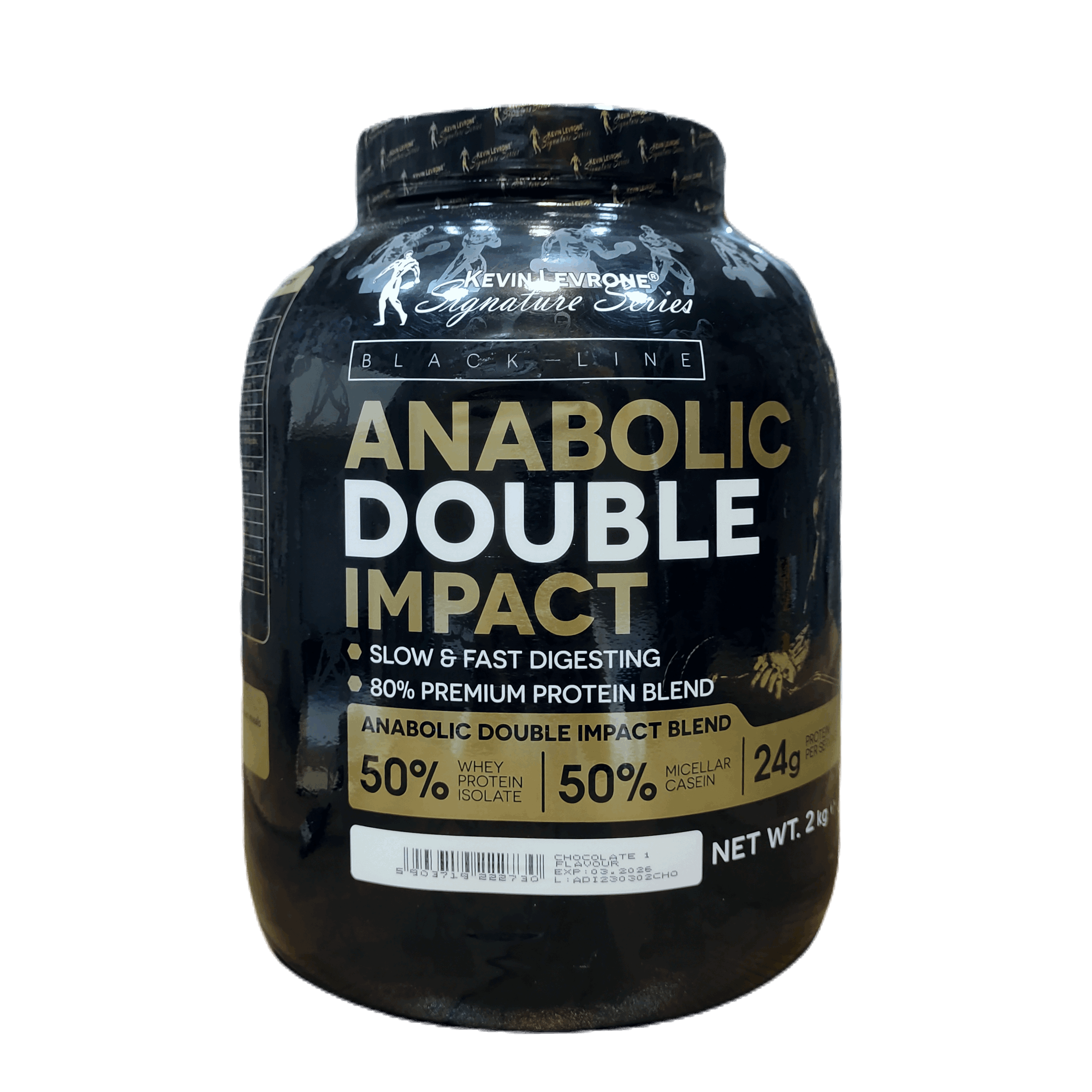 ANABOLIC DOUBLE IMPACT ( NEW ) | 2Kg | KEVIN LEVRONE