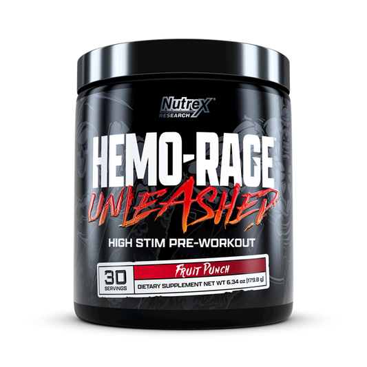 HEMO-RAGE UNLEASHED | 30's | NUTREX RESEARCH
