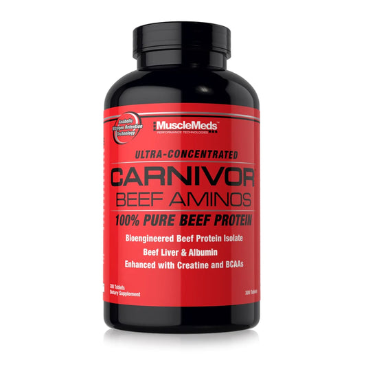 CARNIVOR BEEF AMINOS | 300 TAB | MUSCLEMEDS