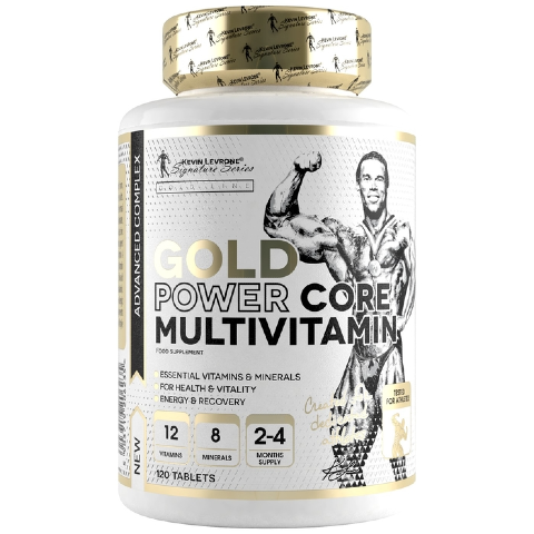 GOLD POWER CORE MULTIVITAMIN | 120 TAB | KEVIN LEVRONE